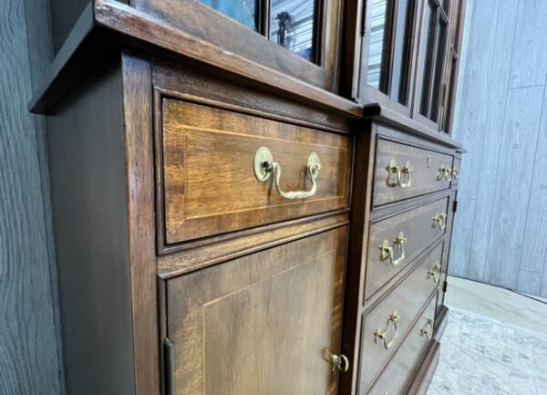 (SOLD) Vintage Mahogany China Cabinet By Councill Craftsman - Image 11