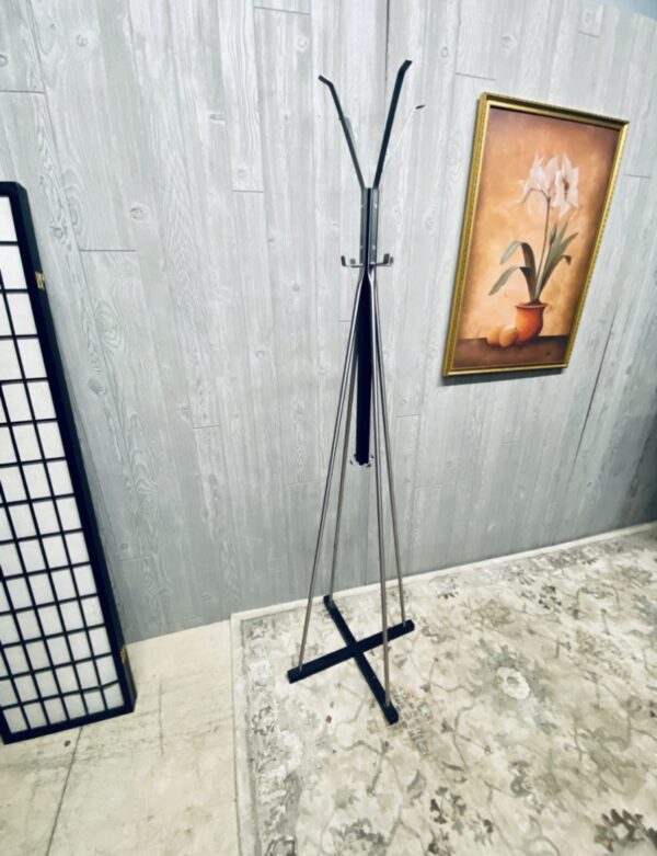 (SOLD) Steel Coat Rack