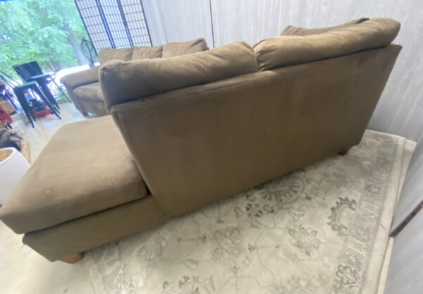 (SOLD) Sectional With Chaise Lounge - Image 6