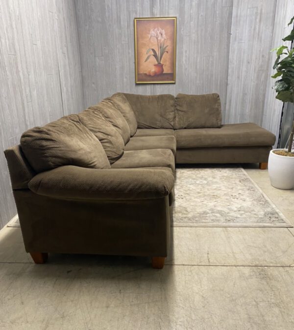 (SOLD) Sectional With Chaise Lounge - Image 2