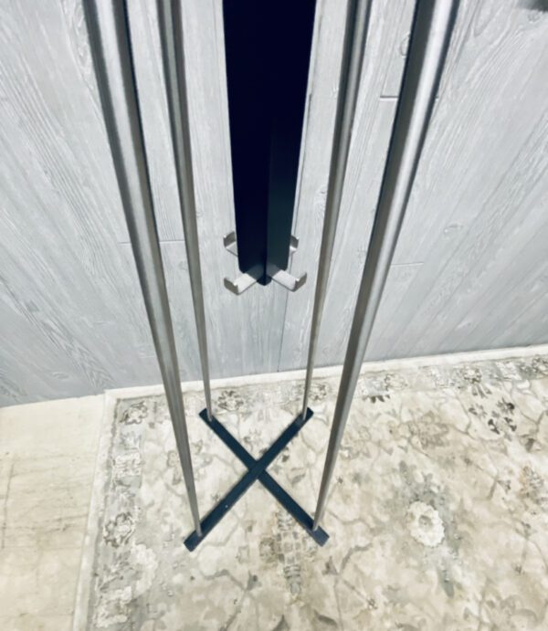 (SOLD) Steel Coat Rack - Image 5