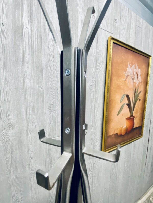 (SOLD) Steel Coat Rack - Image 8