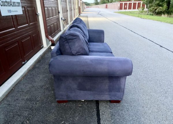 (SOLD) Navy Blue Couch - Image 7