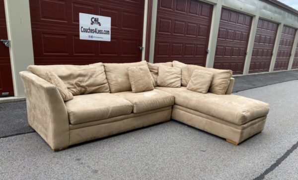 (SOLD) Large Chaise Sectional - Image 7