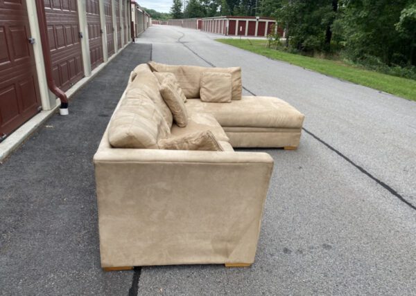 (SOLD) Large Chaise Sectional - Image 6